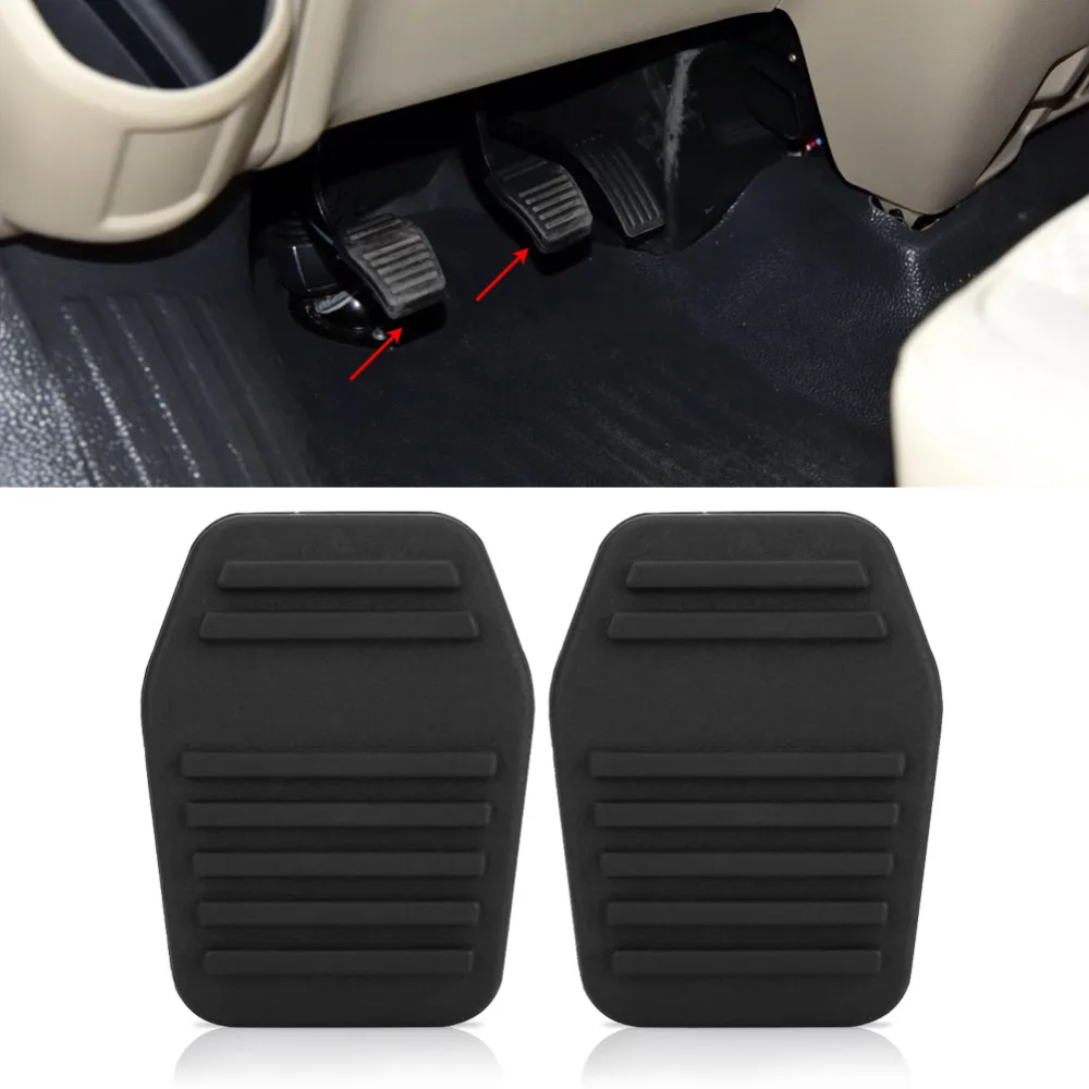 1 пара накладок на педали сцепления резиновая накладка для Ford Transit MK6 MK7 2000 2001 2002 2003