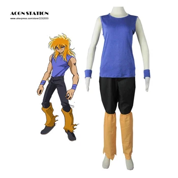 

2018 Free Shipping New Fashion Saint Seiya Soul of Gold Bronze Saints Cygnus Hyoga Uniform Anime Adult Kid Cosplay Costume