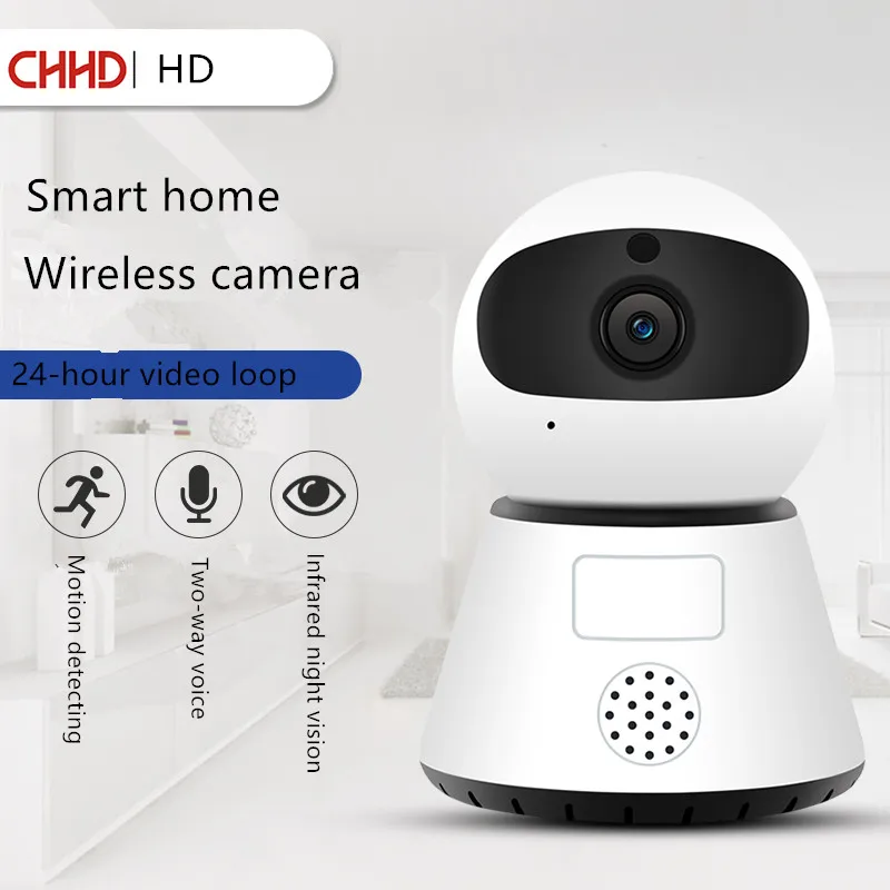 

CHHD Home Camera,Wireless camera wifi home remote cloud storage 720P hd smart network surveillance cameras