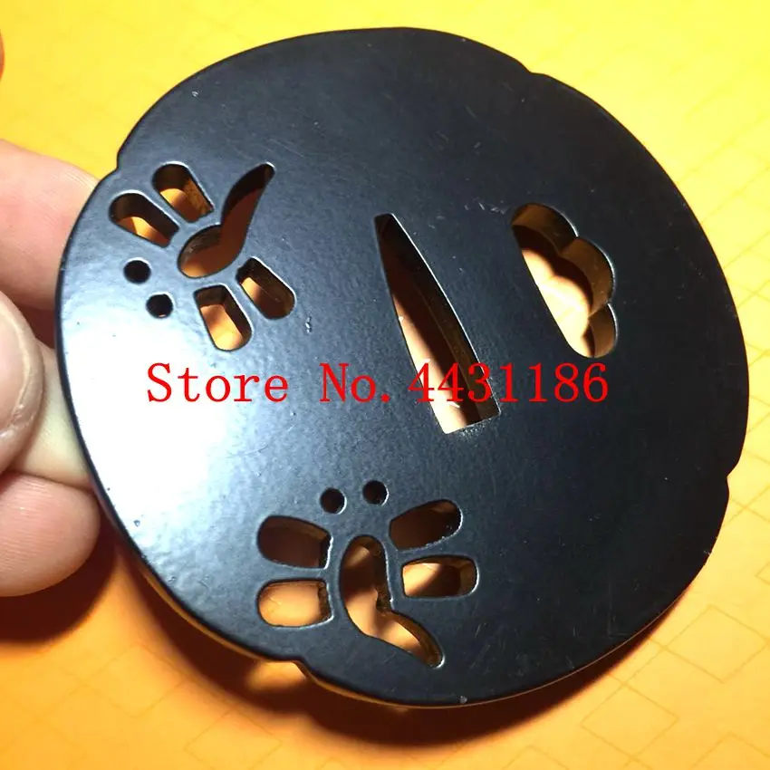 Кованые детали Железный Tsuba фитинг для японский аксессуар катаны самурайский меч