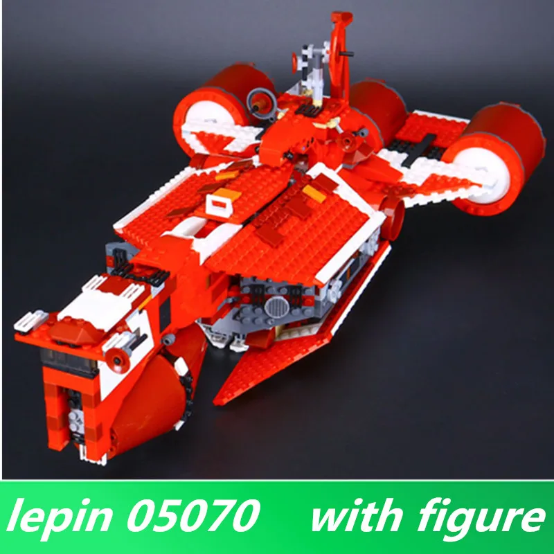 

Lepin 05070 LEPIN Star Series War set 7665 The Republic Cruiser Toy Children Educational Building Blocks Toys Model Boy's Gifts