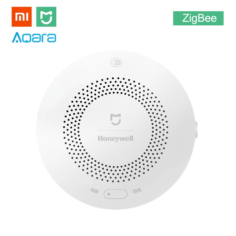 

Xiaomi MIJIA Honey-well Aqara Gas Alarm Detector Fire Protection Remote Alert Smart Home Kit Smoke Alert Support Gateway Hub
