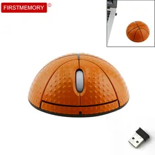 Беспроводная мышь 2,4G 1000 dpi оптическая мышь мультфильм Милая баскетбольная форма Mause компьютерная мышь Стандартный электронный модуль беспроводной для ноутбук ПК настольный компьютер