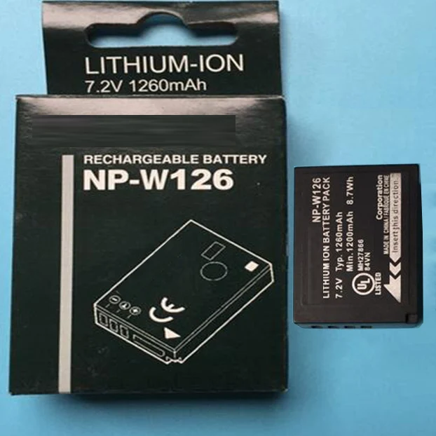 

NP-W126S Camera Battery NPW126S Rechargeable For Fujifilm fuji fujifex X-PRO2/Pro1 X-T1/T2 X100F X-T20/T10 X-E2/E2S