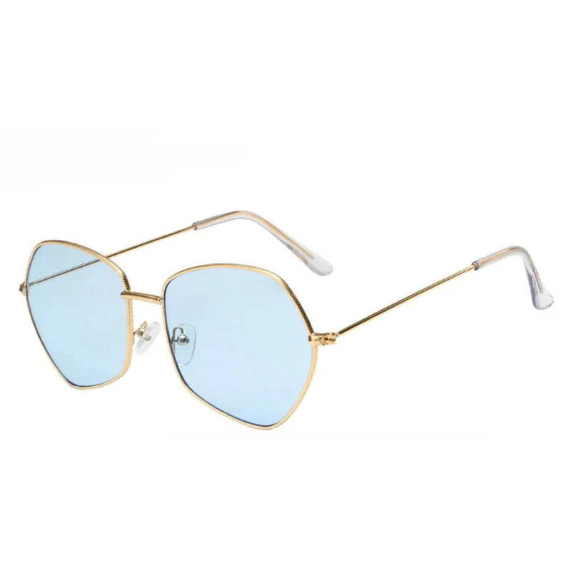 Женские солнцезащитные очки без оправы Gafas De Sol Mujer в форме сердца ночного видения