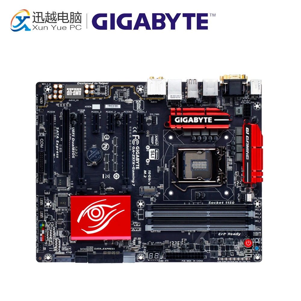 

Gigabyte GA-Z97X-Gaming 7 Desktop Motherboard Z97X-Gaming 7 Z97 LGA 1150 i3 i5 i7 DDR3 32G ATX