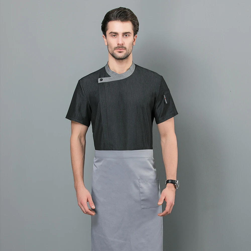 Высококачественная форма шеф-повара ресторанный пиджак Ropa De Cocina Парикмахерская повара Ресторан кухонная одежда унисекс вечерние Рабочая одежда