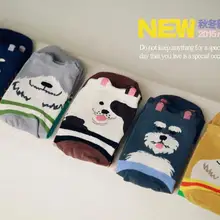 120 пар/лот женские носки с 3D рисунком собаки/короткие носки