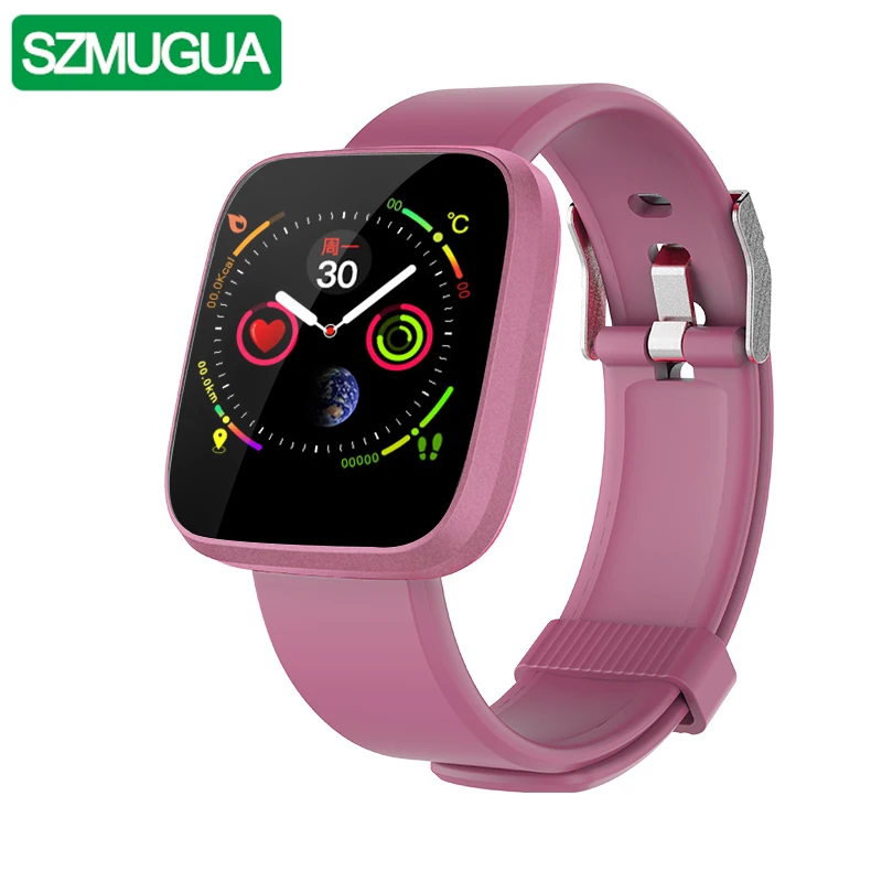

SZMUGUA Smart Watch Bracelet 1.3" IPS Color Screen IP67 Waterproof Heart Rate Monitor Fitness Exercise Smart Wristband Men Women
