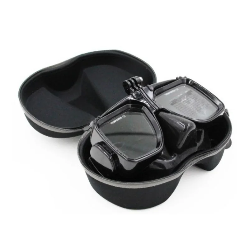 Черная маска для дайвинга футляр очков Защитный Контейнер Органайзер коробка Gopro