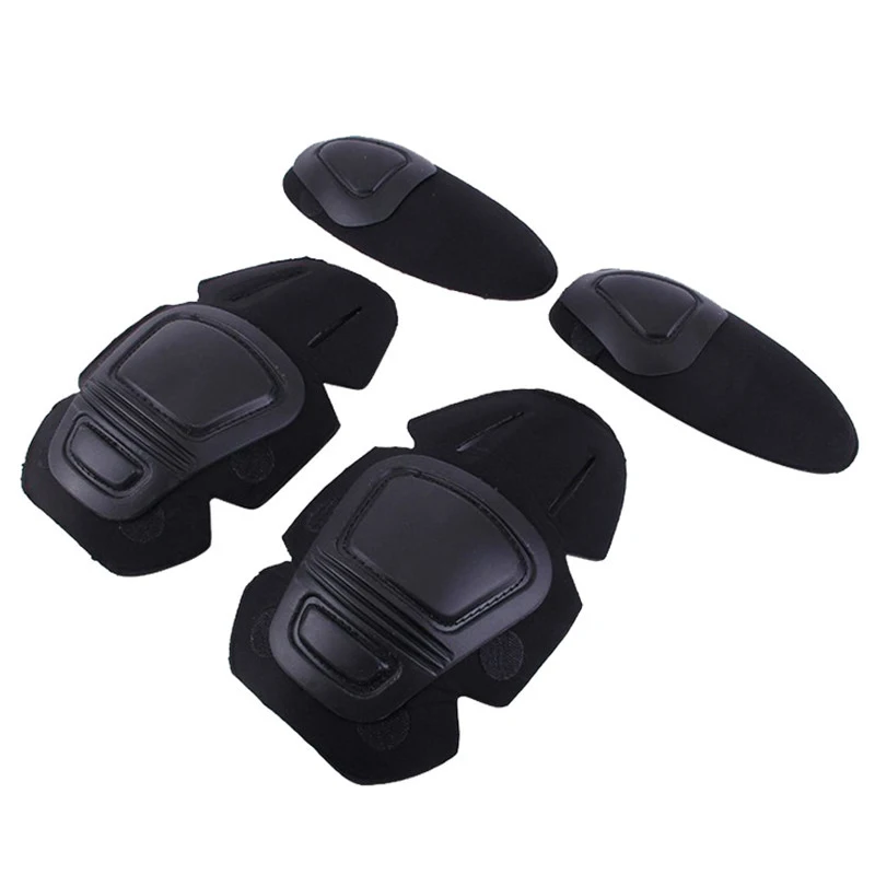 

Tactical Combat Elbow Knee Pads Insert CS Training SWAT Protective Gear