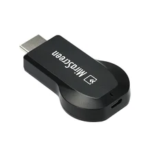 MiraScreen WiFi Дисплей приемник мощный 1080P аудио и видео DLNA Airplay дисплей miracast ключ с HD штекером