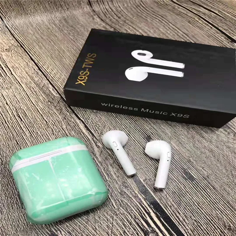 

top X9S TWS Bluetooth Earbud Wireless Invisible Headphones Headset With Stereo bluetooth Earphone for Iphone Android