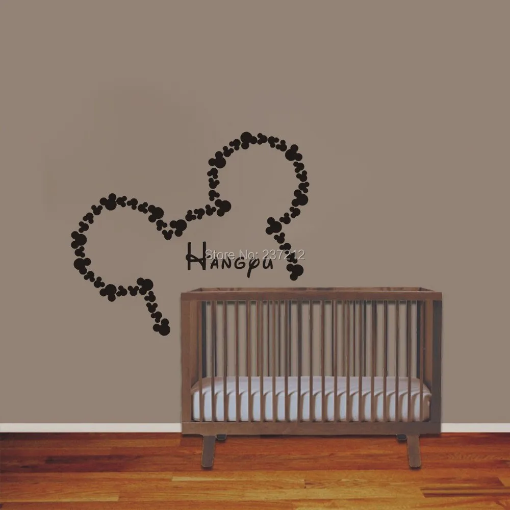 Wall Vinyl Designs vinyl wall decals Wall Vinyl Sticker Decals Art Home Decor Design Mural Personalized Custom Baby Name Head Mice Ears Wall Vinyl Designs vinyl wall clock design Wall Vinyl Sticker Decals Art Home Decor Design Mural Personalized Custom Baby Name Head Mice Ears
