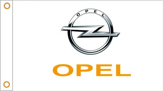 

car flag custom flag car opel banner 3x5ft 100% Polyester 02