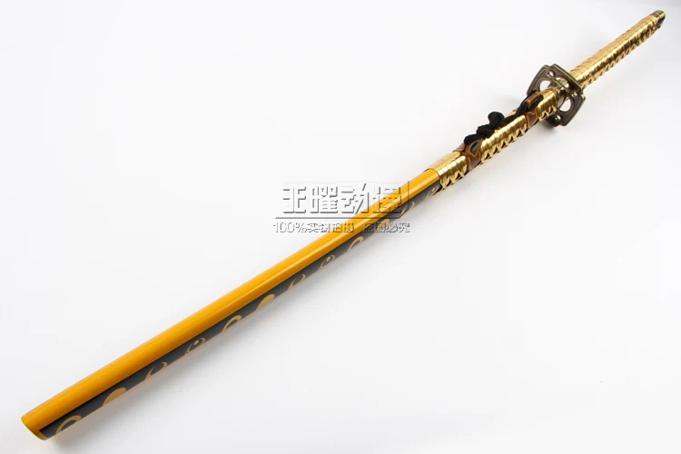Онлайн-игра Touken Ranbu Mikazuki Munechika Косплей деревянный меч персонаж игры Косплей Катана самурайский меч подарок на Хэллоуин