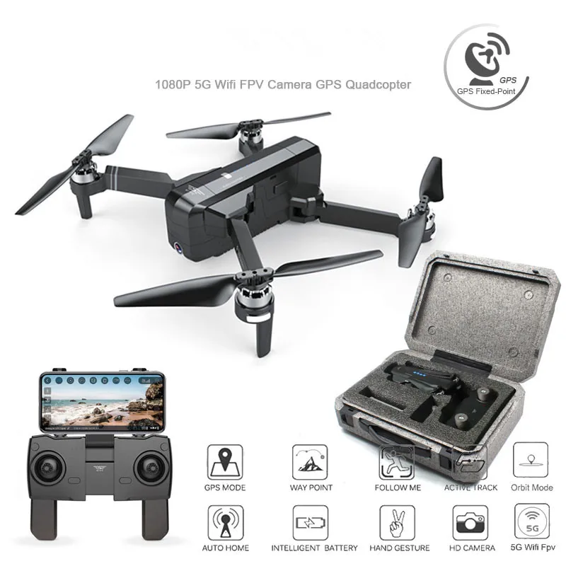 

F11 GPS Drone With Wifi FPV 1080P Camera Brushless Quadcopter 25 minutes Flight Time Gesture Control Foldable Dron Vs CG033