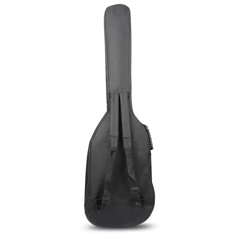 Waterproof Double Straps Bass Backpack Gig Bag Case for Electric Bass Guitar 5mm Thickness Sponge Padded