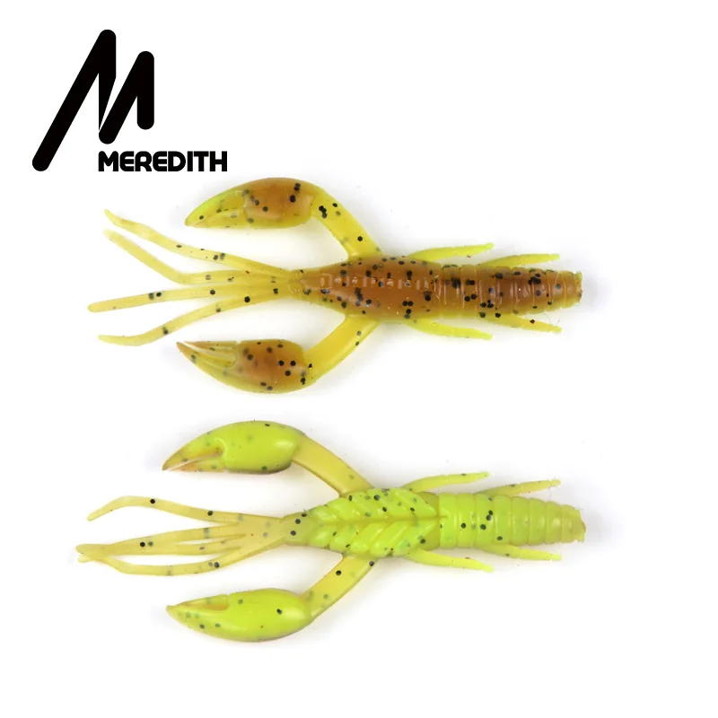 MEREDITH 1,9" 10 шт./лот, плавающая приманка для соленой воды, пресноводная приманка для ловли окуня, подходит для рыбалки