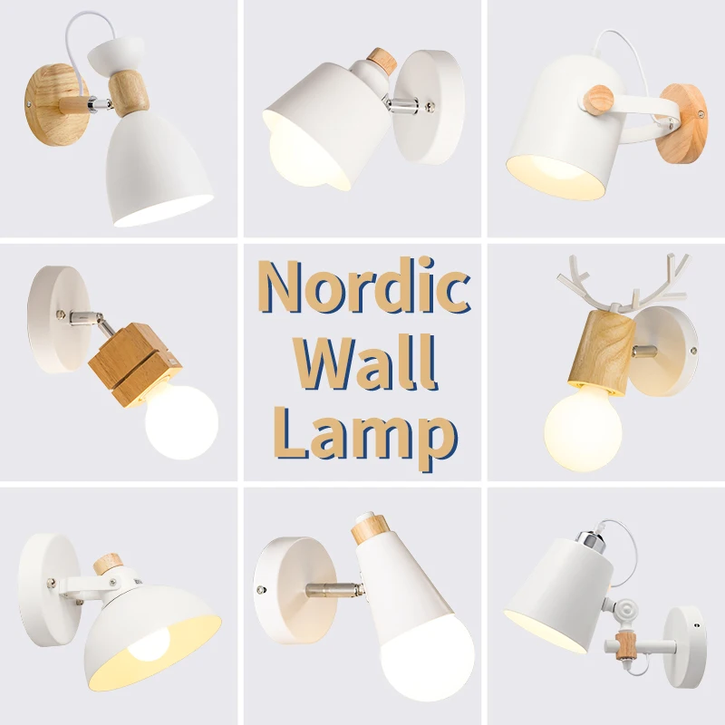Günstig EL 8 Arten von Moderne LED Wand Lightswooden nacht wand lampe wand leuchte moderne wand licht indoor für küche schlafzimmer