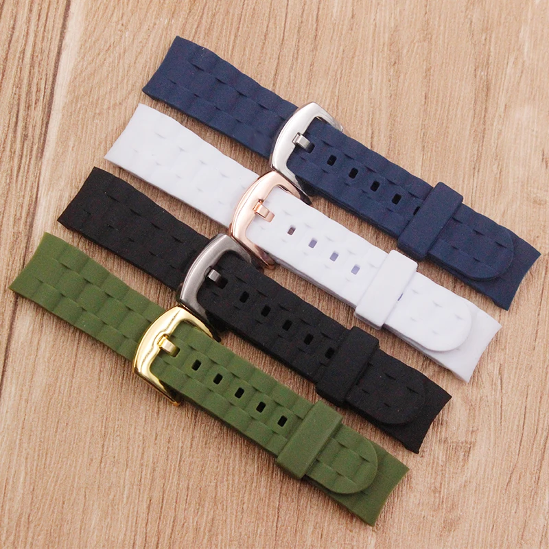 Watch Accessories for ICE Silicone Straps 20mm Elbow with Multicolor Rubber 10 000 LB RatingMen's and women's watch band | Наручные