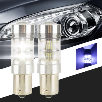 

2X1156 BA15S P21W R5W Car LED Bulb Car Fog Light Tail Driving Lamp DRL Day Runnight Reverse 100W White 2323 20SMD For Mazda