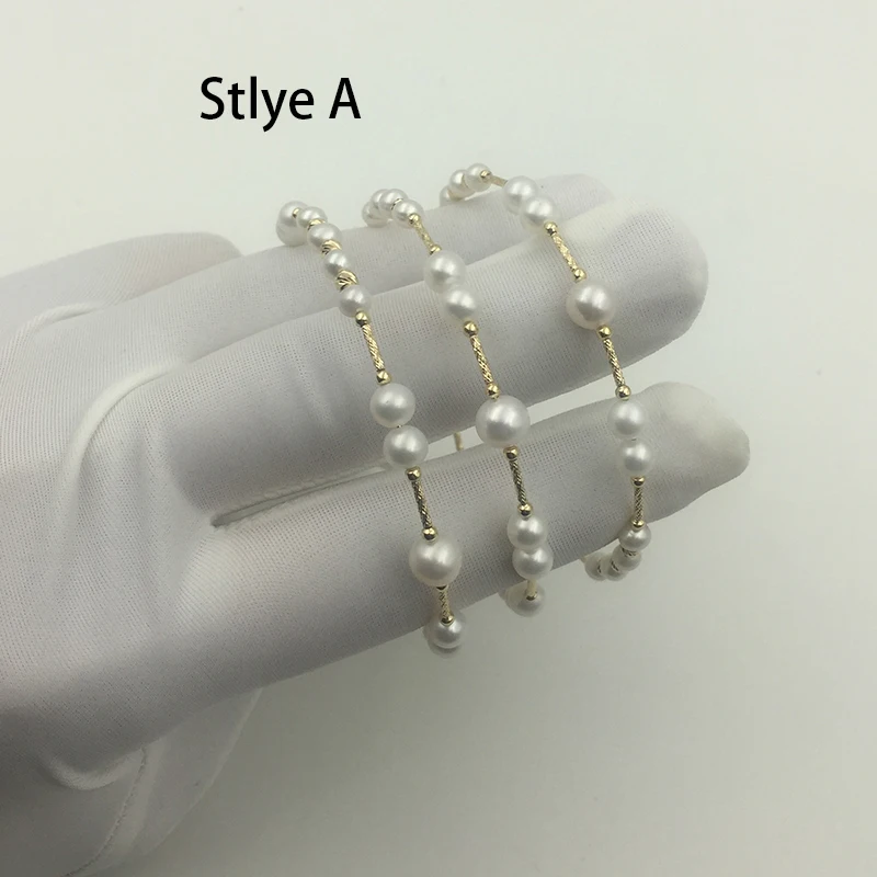 AAAAA SL18K10023 18K  AU750 Gold bracelet bangles (7)