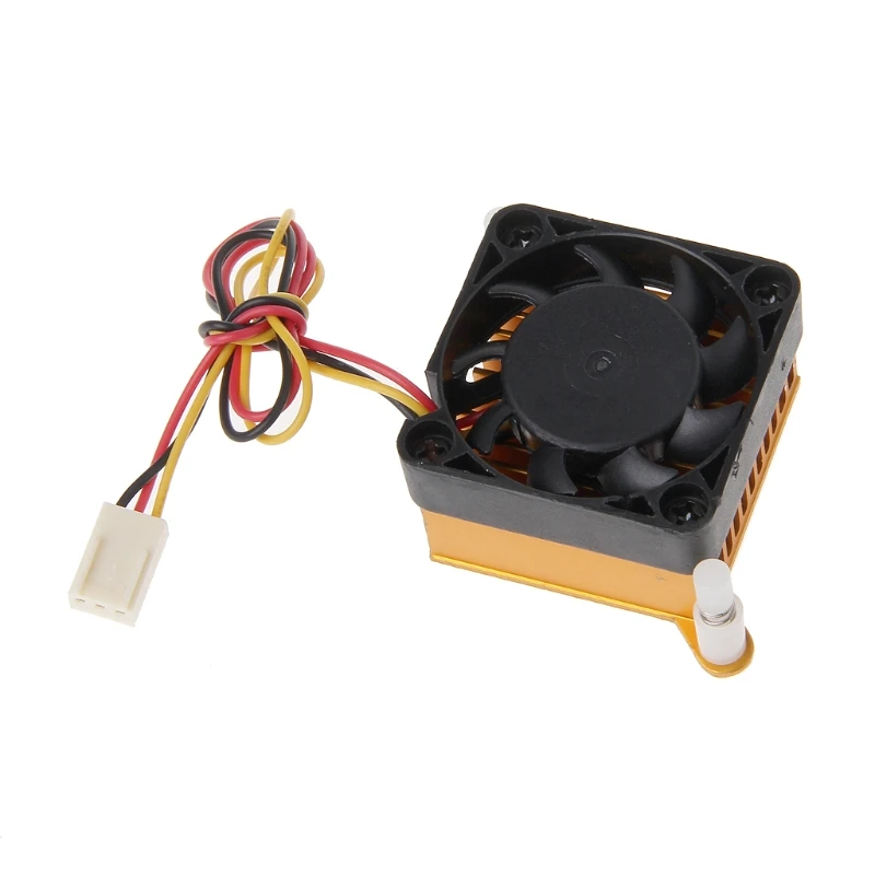PC Northbridge Chipset Aluminium Cooler Heatsink 40mm Fan For 3D Printer Cooling 3