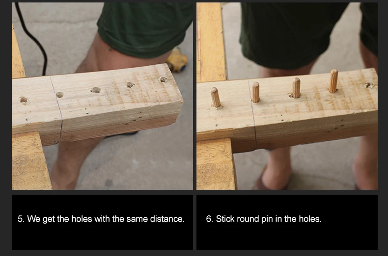 Самоцентровкой дюбель джига для угловой край поверхности суставов сверление древесины Зажим инструмента