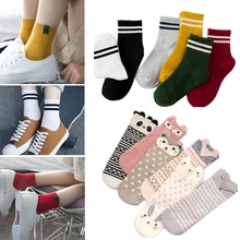 1 пара, милые хлопковые носки с животными для женщин, рождественские короткие носки, тапочки, Chaussette Femme Kawaii, мягкие женские короткие носки с объемными ушками