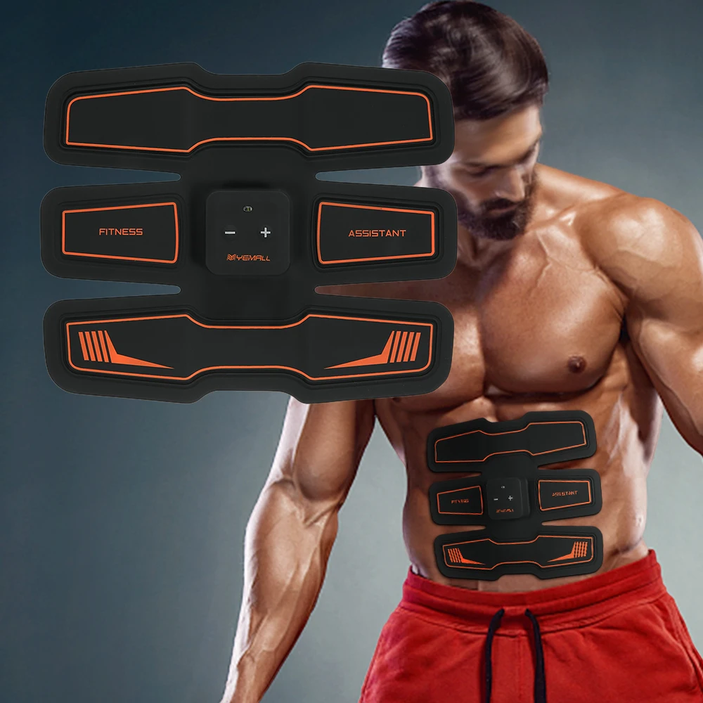 

Abdominal Muscle Trainer Muscle Stimulator EMS Stimulation Body Slimming Machine Leg Arm Exercise Health Abdominal Toning Gear