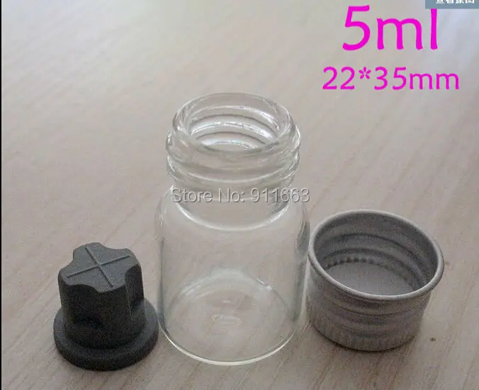 5ml glass vials style 3-1