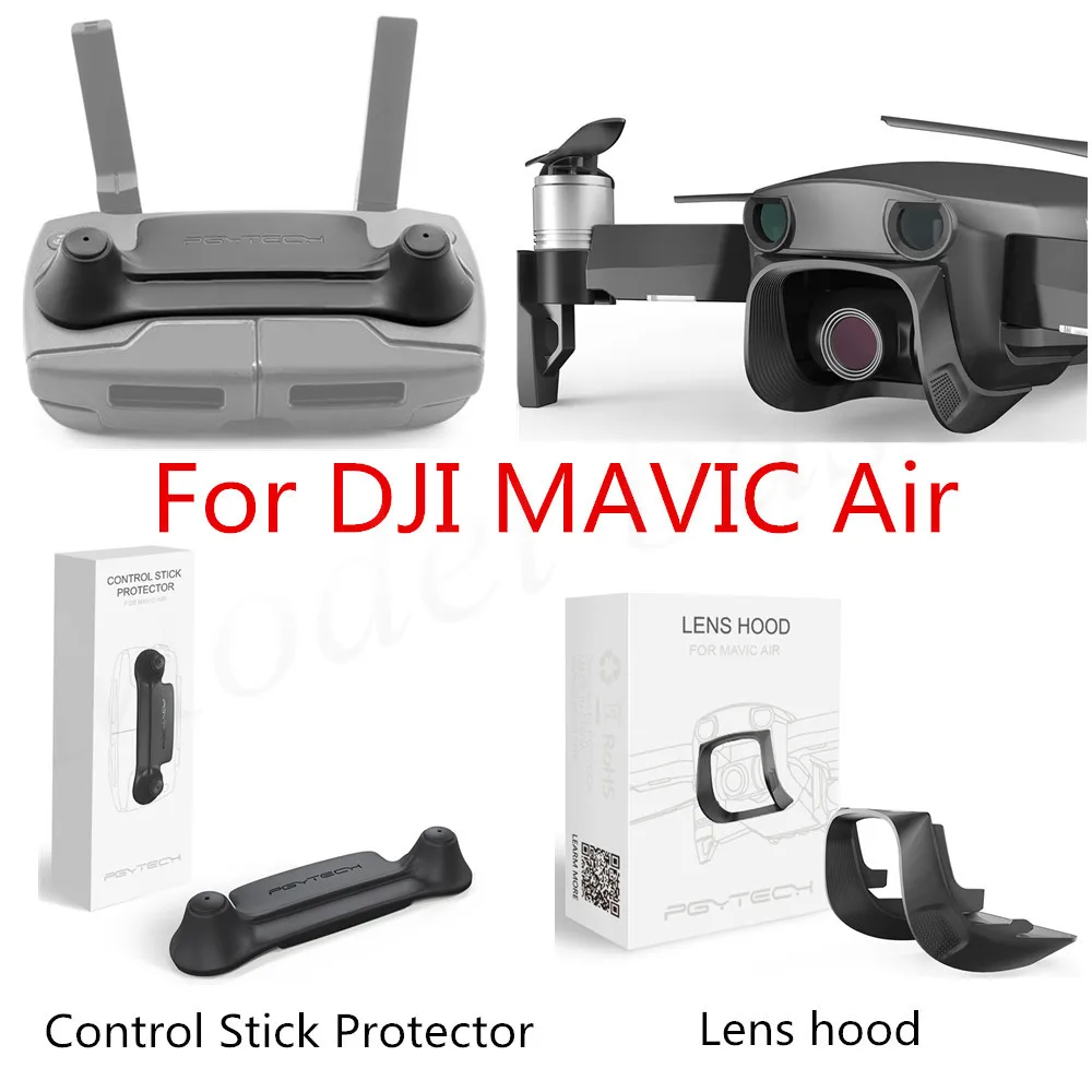 PGYTECH Mavic Air бленда + пульт Управление Стик гвардии рокер Protector для DJI Mavic Air Аксессуары