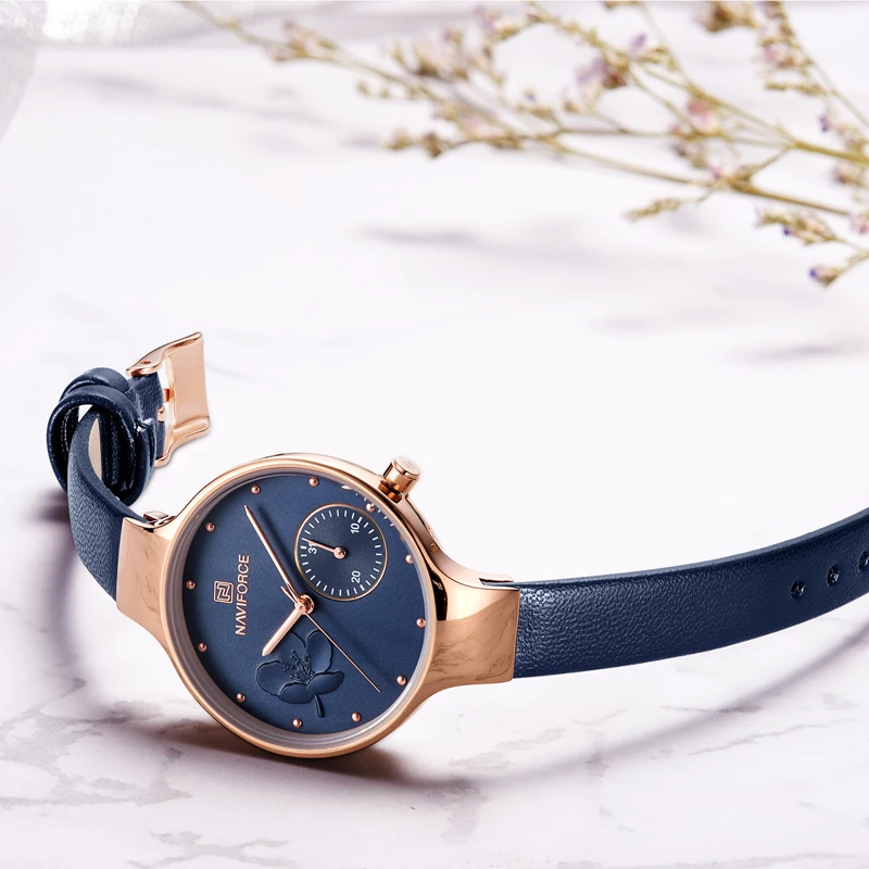 NAVIFORCE Women Watches Luxury Brand Fashion Quartz Ladies Rhinestone Watch Dress Waterproof Watch Simple Clock relogio feminino NAVIFORCE Women Watches Luxury Brand Fashion Quartz Ladies Rhinestone Watch Dress Waterproof Watch Simple Clock relogio feminino