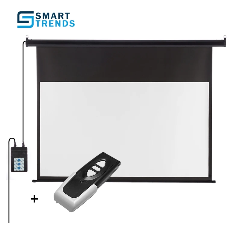 Excelvan 100/120 inch 169 1.2 Gain Wall Ceiling Electric Motorized HD