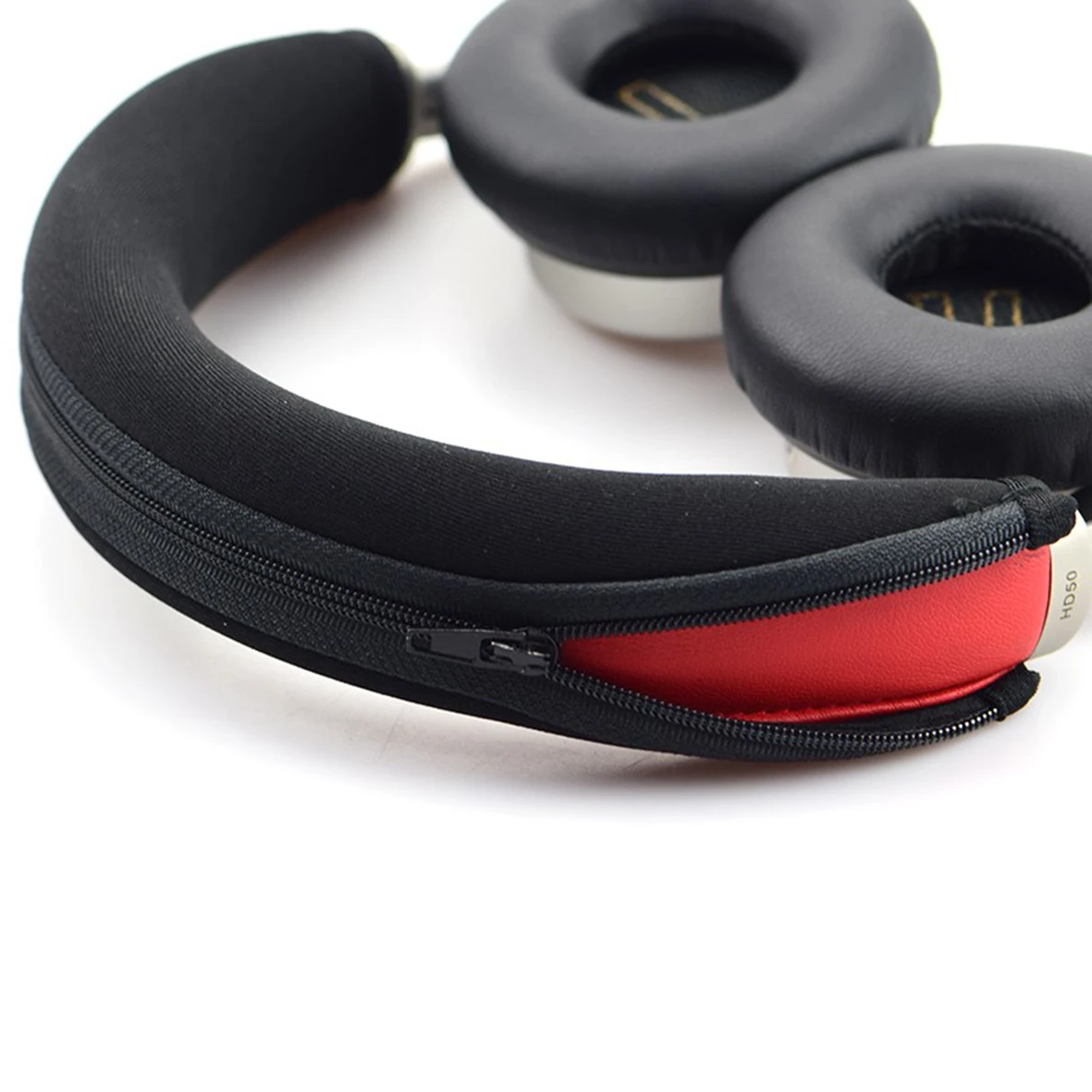 Наушники амбушюры наушников подушки оголовье для Meizu HD50 HD 50 HIFI наушники Замена амбушюры ремонт аксессуары - Цвет: headband black