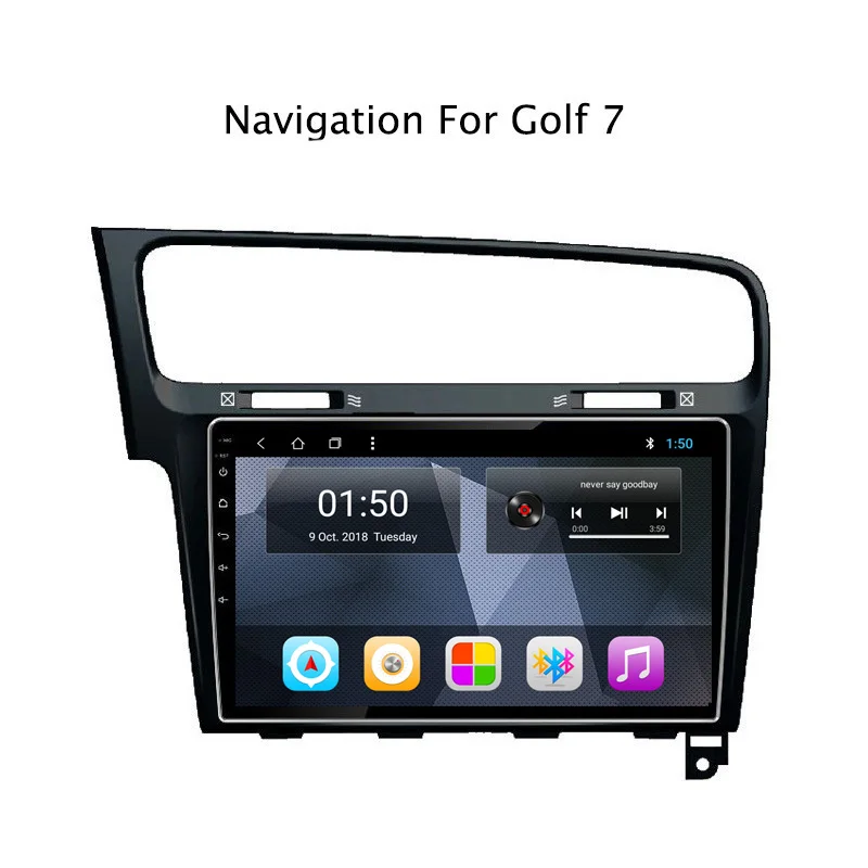 Best NAVITOPIA 10.1inch 2G RAM 32G ROM Android 8.1 Vehicle Car DVD Multimedia GPS Navigation for VW Golf 7 2014 2015 2016 2017 2018 0