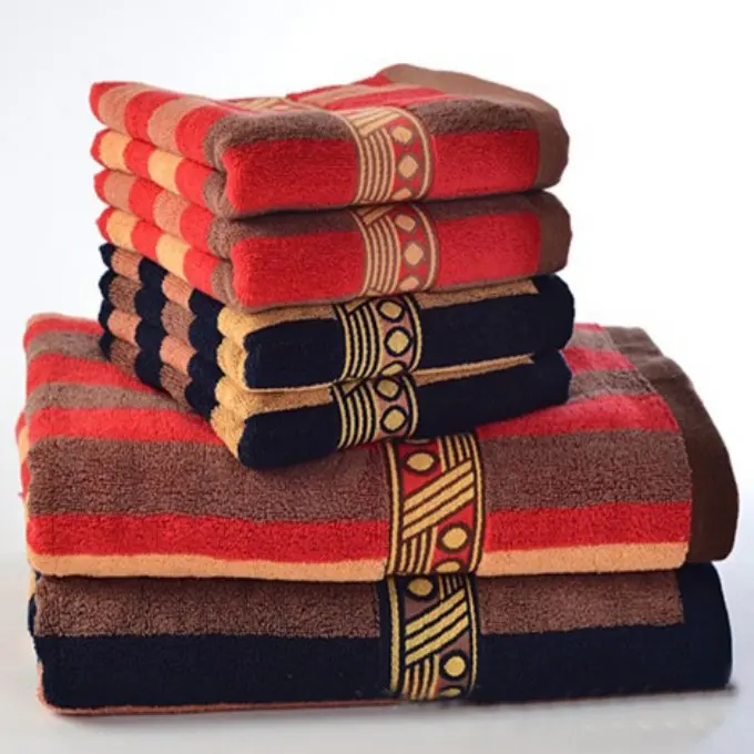 Jzgh 3pcs Bohemia Cotton Bath Towels Sets For S Striped Elegant Jzgh 3pcs Bohemia Cotton Bath Towels Sets For S Striped Elegant Decorative Terry Beach Bathroom T979 In Towel From Home Garden