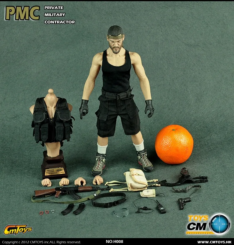 Cmtoys 1/6 PMC H008 H009 солдат серии бороды фигурку модель