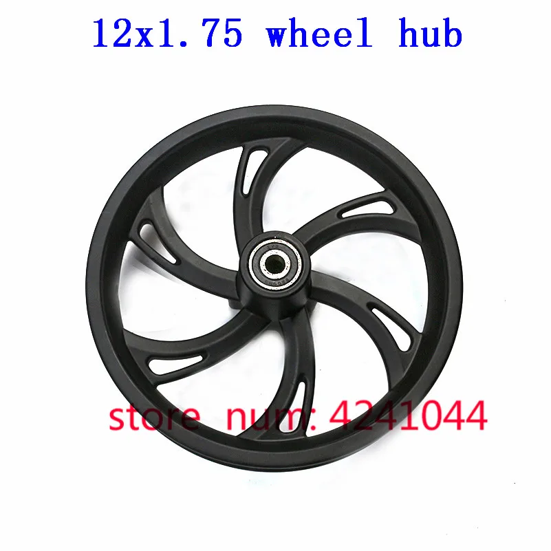 12 inch alloy rims x1.75 wheel hub use 1/2 X 2 1/4 1/2x2.75 Tire inner tube fits Many Gas Electric Scooters e-Bike