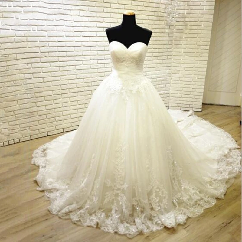 Vestidos De Novia Элегантное свадебное платье без бретелек с декором из бисера из хрусталя с жемчугом Русалка сексуальное платье без рукавов плюс размер