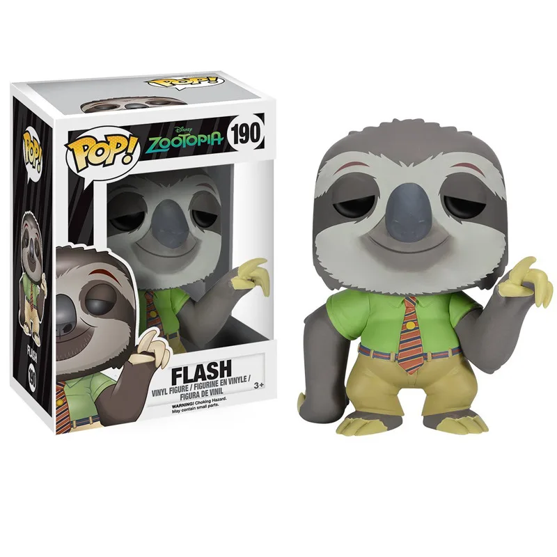 FUNKO POP Zootopia 10 см Джуди хопс Ник Уайлд ELE FINNICK мистер Биг флэш ПВХ фигурка