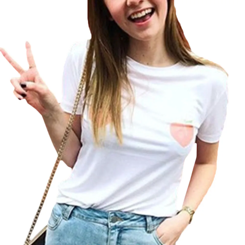 2017 Womens T shirt White Tee Breast Printed T-Shirt Tees Street Harajuku Womens Tshirt 2017 Womens T shirt White Tee Breast Printed T-Shirt Tees Street Harajuku Womens Tshirt