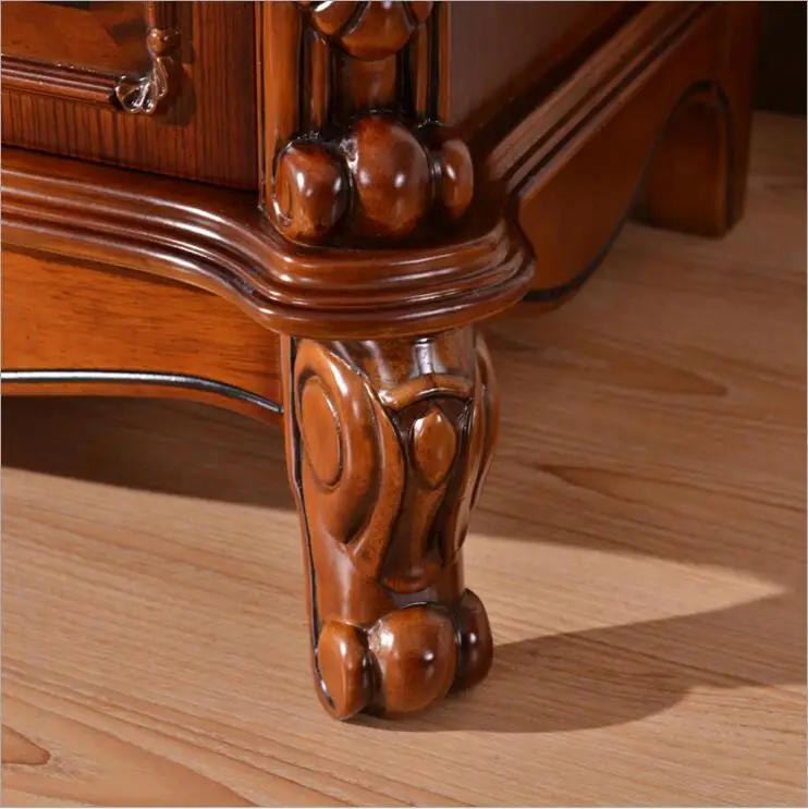 العتيقة غرفة المعيشة الأثاث الخشبي العليا lcd tv stand o1178