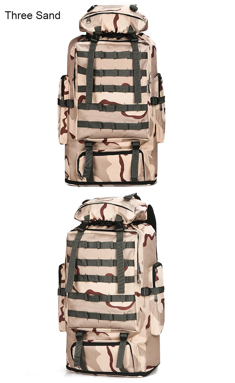 100л Военная Сумка Molle армейский рюкзак для кемпинга тактические большие рюкзаки походные дорожные уличные спортивные сумки рюкзак Mohila XA658WA