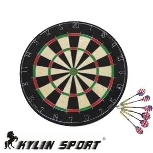 

athletic supplies 4cm thickness quality sisal fiber professional dart board thick dartboard set