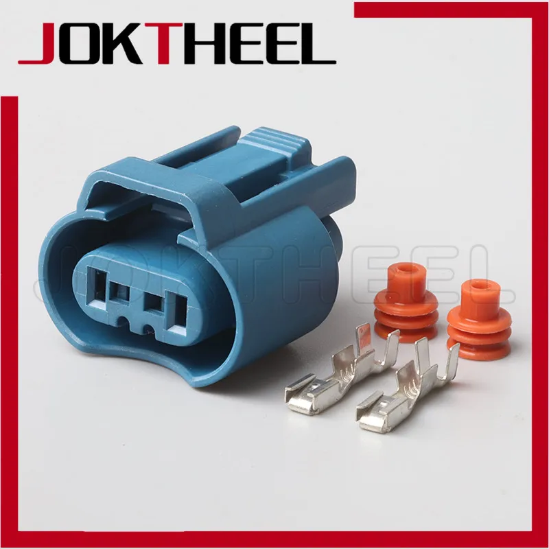 

1/5/10/20 sets kit 2 pin way blue female housing socket fog light lamp plug 9005 HB3 auto wire connector for car Toyota Honda GM