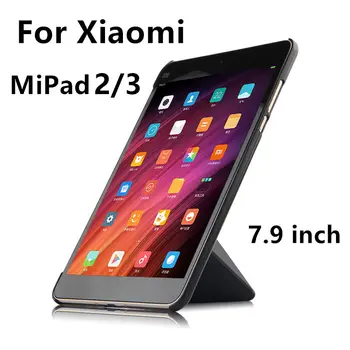 

Case For Xiaomi MiPad 3 Protective cover Leather PU Tablet PC For XIAOMI mipad3 2 Protector Sleeve Smart Covers Cases MiPad2 7.9