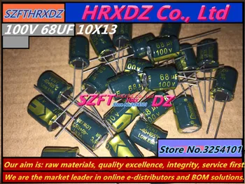 

SZFTHRXDZ 40PCS 100V 68UF 10X16 electrolytic capacitor 68UF 100V 10*16