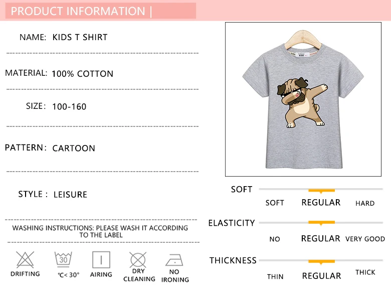 Aimi Lakana/детская футболка Топы с короткими рукавами и забавным дизайном для мальчиков; Повседневная хлопковая рубашка одежда с принтом щенков для девочек Футболка для ребенка
